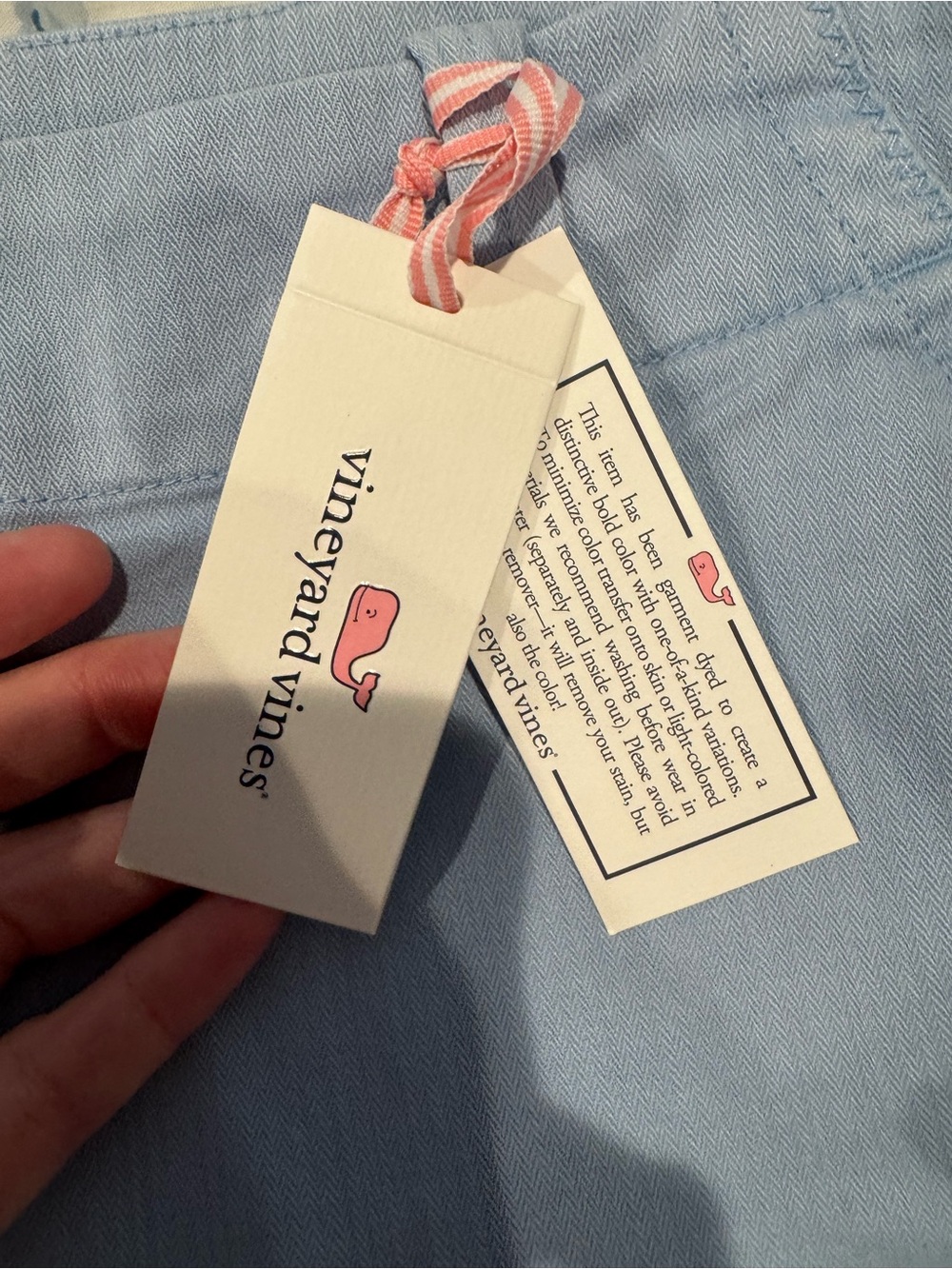 NWT Vineyard Vines Shorts Women’s Herringbone 3.5 ED in Jake Blue Color Size 10 - Picture 4 of 10